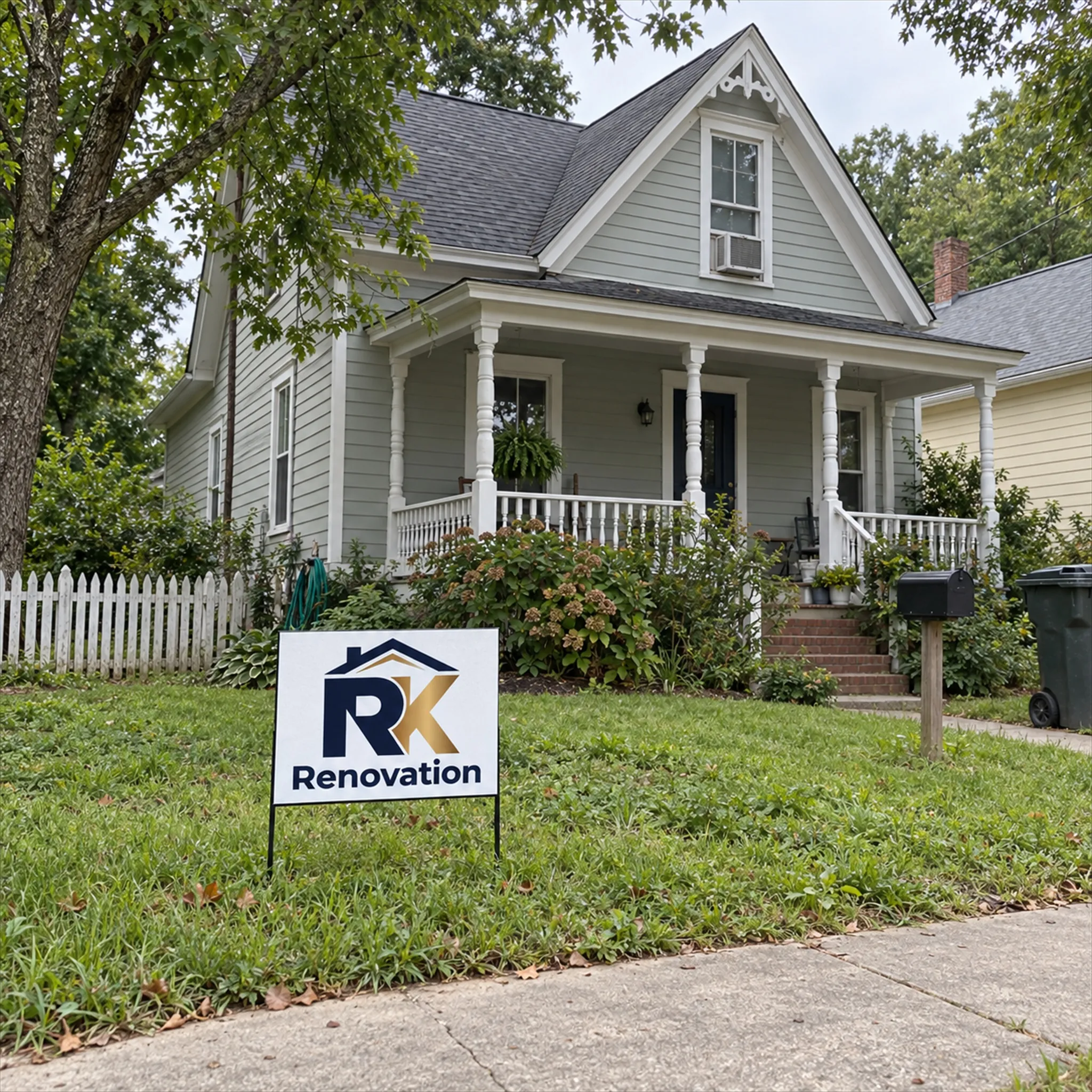 A typical Apex, NC home of the kind RK Renovation works on