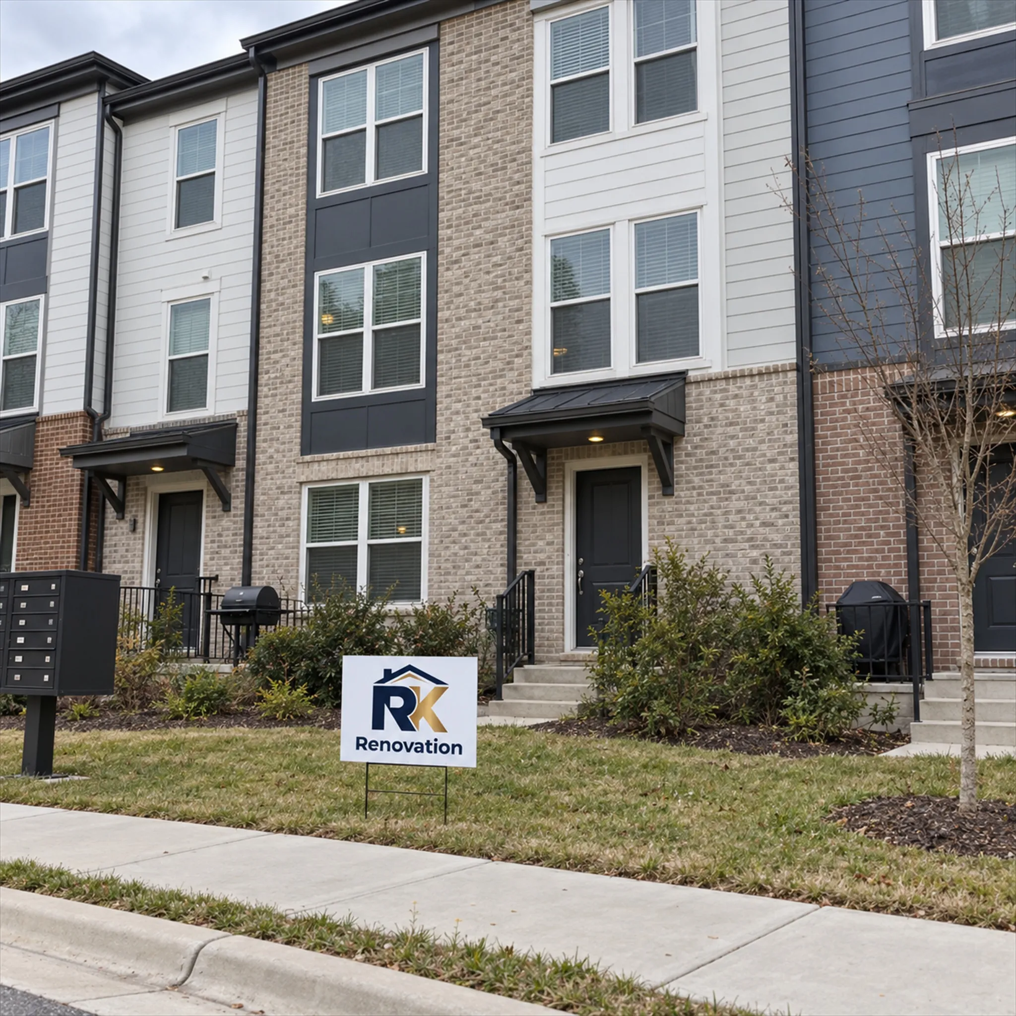A typical Morrisville, NC home of the kind RK Renovation works on